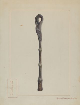 Iron Hitching Post
