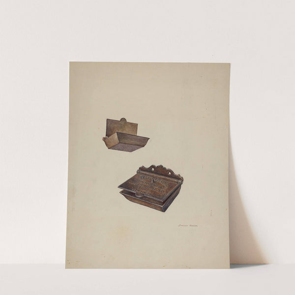 Iron Match Safe by Stanley Mazur