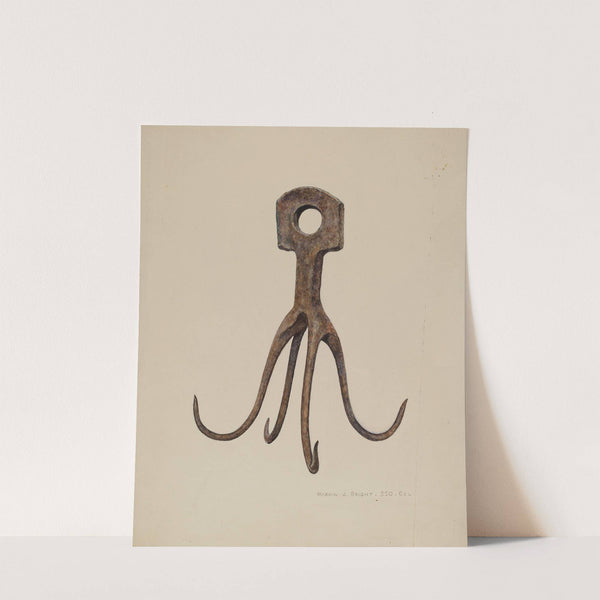 Iron Pot Hook by Marin J. Bright