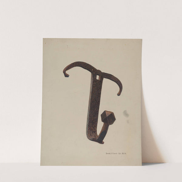 Iron Pot Hook by D.J. Grant