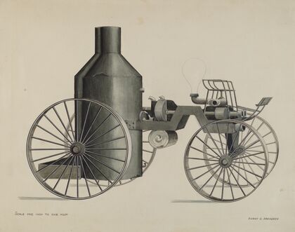 Iron Steam Fire Engine