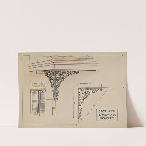 Iron Work on Balcony by Ray Price