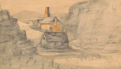 Iron works near Waynesboro, Tennessee