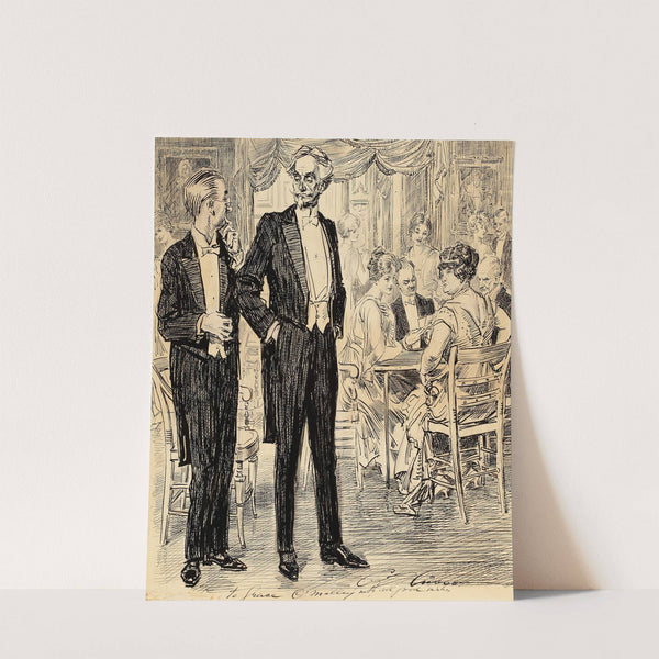 Is Your Wife Losing (1919) by Charles Dana Gibson