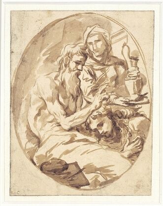 Isaac blesses Jacob