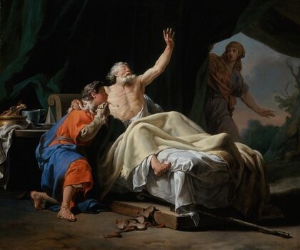 Isaac Blessing Jacob