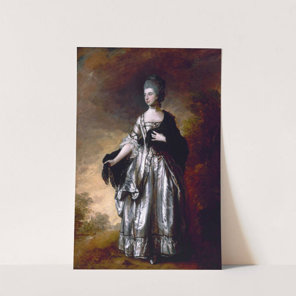 Isabella,Viscountess Molyneux, later Countess of Sefton by Thomas Gainsborough
