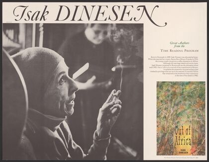 Isak Dinesen – great authors from the Time Reading Program