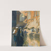 Isfahan bazaar by Edwin Lord Weeks