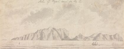 Isle of Capri Seen on the South (1777 to 1778)