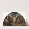 Israelites in the Holy Land shaped top by Carl Gottlieb Peschel