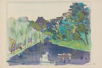 Isshinji, temple of the tea house with eight windows (1947)