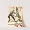 Ist eine solche Wiedervereinigung zeitgemäss! – Nein (1938) by Otto Plattner