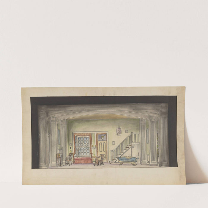 It Can’t Happen Here: Act I Scenes 3 and 7, Act II Scene 4, Act III Scene 1, Jessup Living Room (1934-1943) by Tom Adrian Cracraft