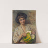 Italian Boy With Pumpkin by Hans (Johann) Ludwig Lendorff