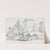 Italian Farm Buildings by a Stream by Joseph-Marie Vien
