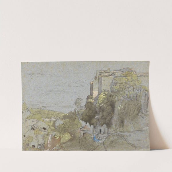 Italian Hill Town by Samuel Palmer