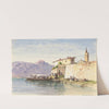 Italian Lakeside View by Truman Seymour