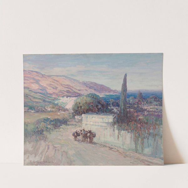 Italian Landscape by Frederick Gottwald