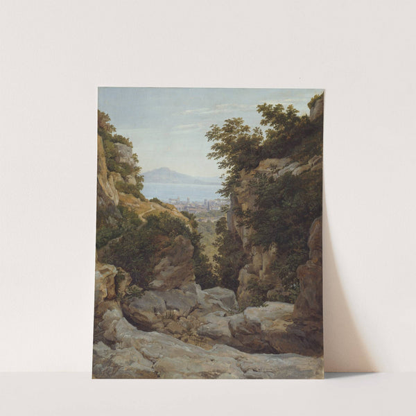 Italian Landscape by Heinrich Reinhold