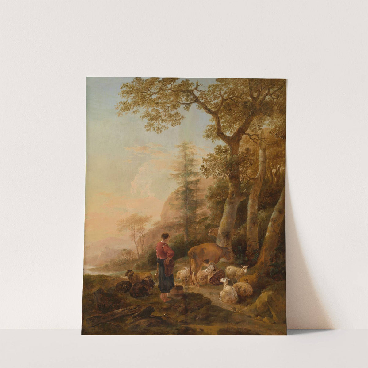 Italian Landscape (1645) by Nicolaes Pietersz. Berchem