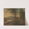 Italian Landscape at Sunset by Willem de Heusch