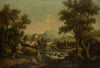 Italian Landscape with a Mountain Stream