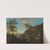 Italian Landscape with Draftsman by Willem de Heusch