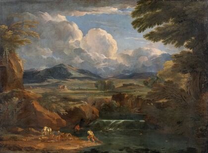 Italian Landscape with River