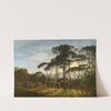 Italian Landscape with Umbrella Pines by Hendrik Voogd
