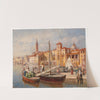 Italian Port by Ernst Stache