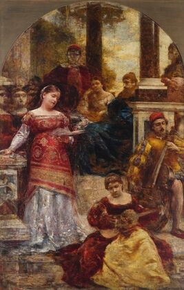 Italian siesta II (after 1876)