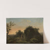 Italian style landscape by Gregorio Fidanza