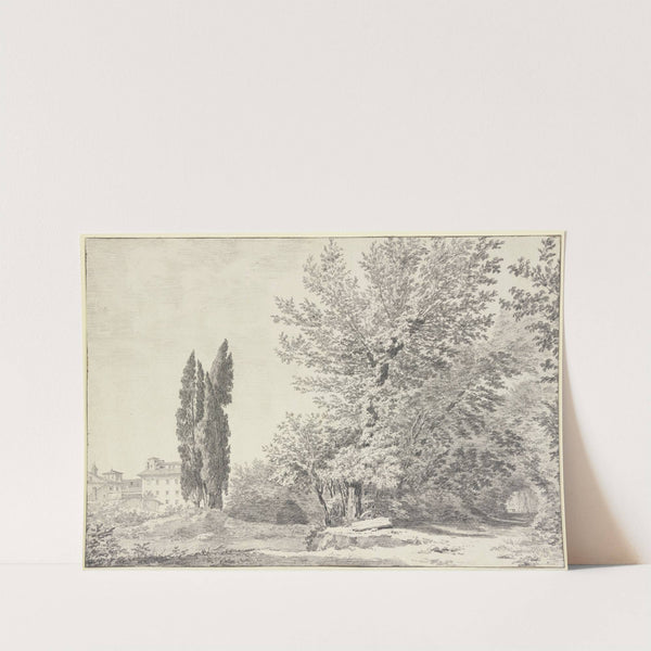 Italian villa by Jean-Baptiste Regnault