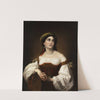 Italienerin mit Tamburin (1855) by Paul Emil Jacobs