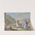 Italienische Landleute unterhalten sich am Seeufer mit Spiel und Tanz, im Hintergrund hohe Berge by Johann Friedrich August Tischbein