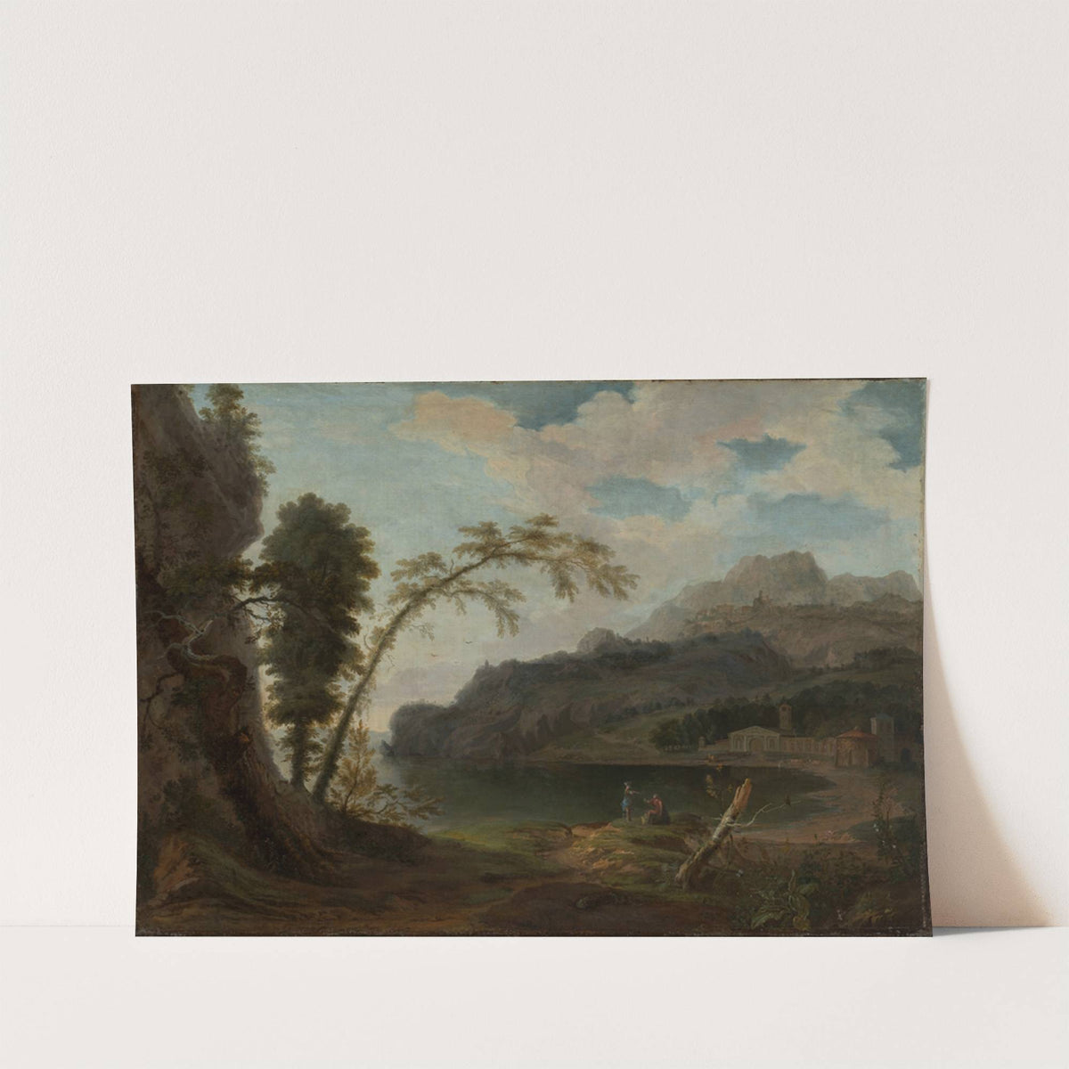 Italienische Landschaft mit mythologischer Staffage by Jan van Nickelen