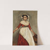 Italienne debout tenant une cruche by Jean-Baptiste-Camille Corot