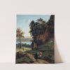 Italiens D’Albano by Jean-Baptiste-Camille Corot