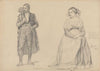 Italiensk mann og kvinne (1842)
