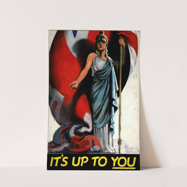 It&#039;s up to you! by Tom Purvis