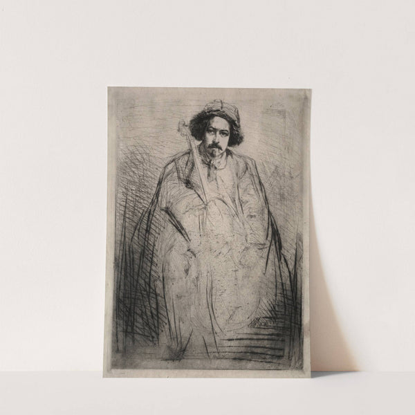 J. Becquet, Sculptor (1859) by James Abbott McNeill Whistler
