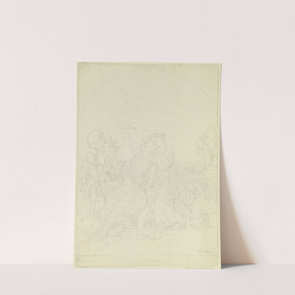 Jacob and Rachel by Julius Schnorr Von Carolsfeld