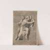 Jacob, Judah and Leah, Ancestors of Christ by Adamo Scultori