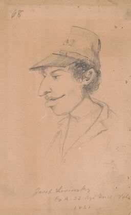 Jacob Labinsky, Company A, 32nd Regiment, Indiana Volunteers ‘The Camp Comedian’