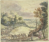 Jacob wrestling with the angel