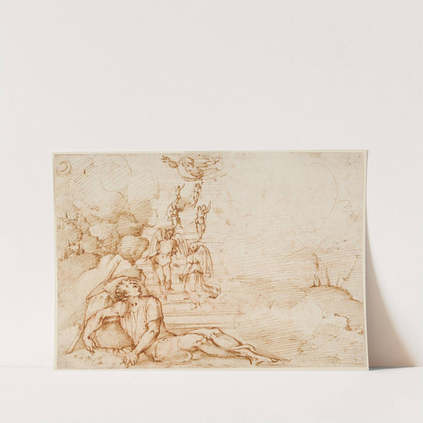 Jacob&#8217;s dream (ca 1560-1561) by Giovanni Battista Naldini