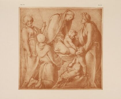 Jacopo da Pontormo – Madonna and child with saints