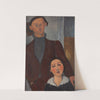 Jacques And Berthe Lipchitz by Amedeo Modigliani