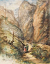 Jäger und Mädchen